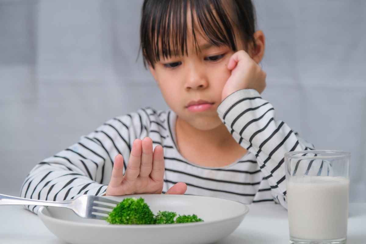 Figli non mangiano verdure consigli